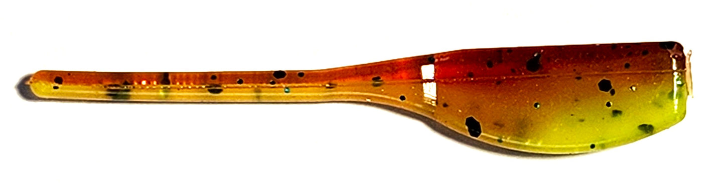 2.25" Inch Fluke Chartreuse/Motor Oil