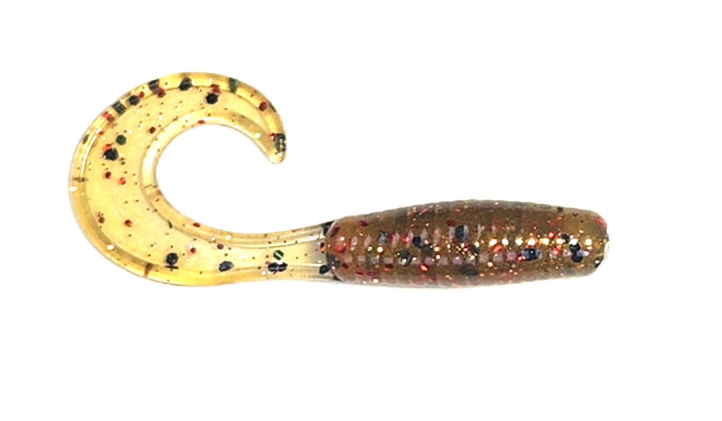 2.5 Curly Tail Grub Motor Oil