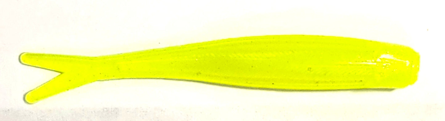 2" Minnow Chartreuse