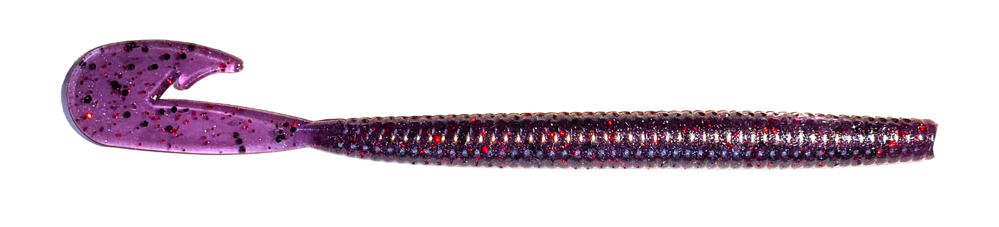 4.15" Curly Tail Worm (June Bug)