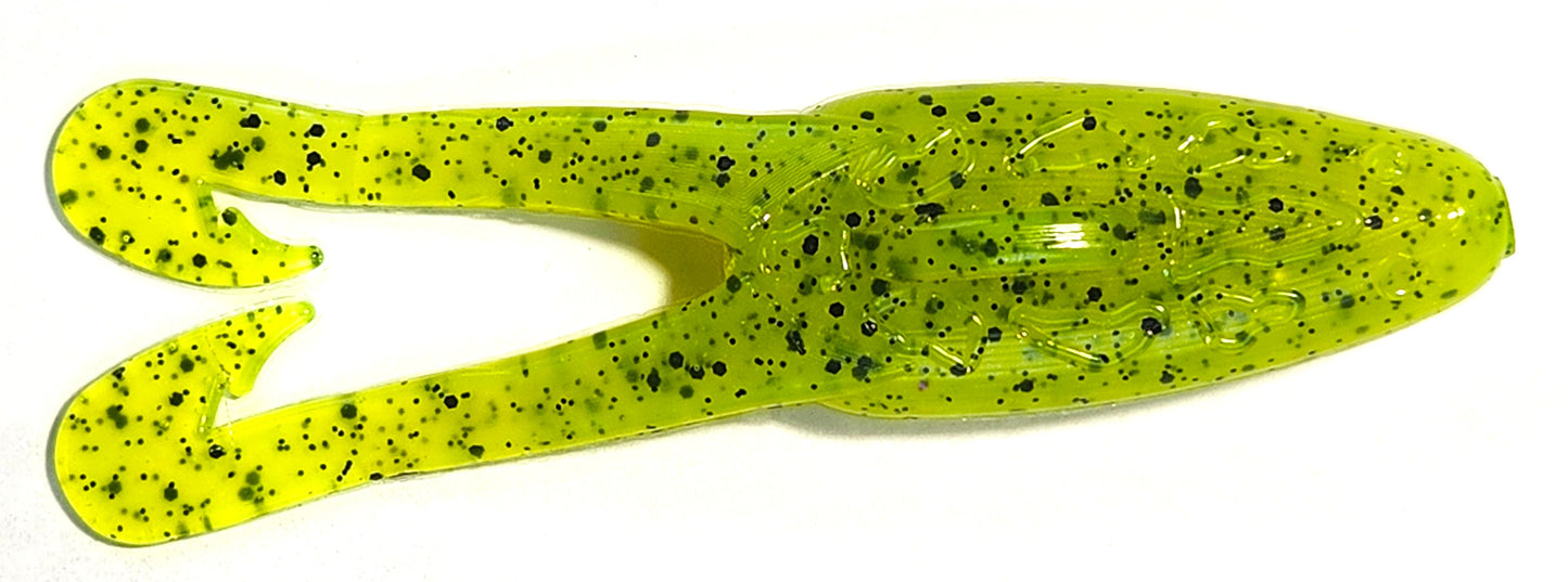 Attack Frog Chartreuse Black Spot