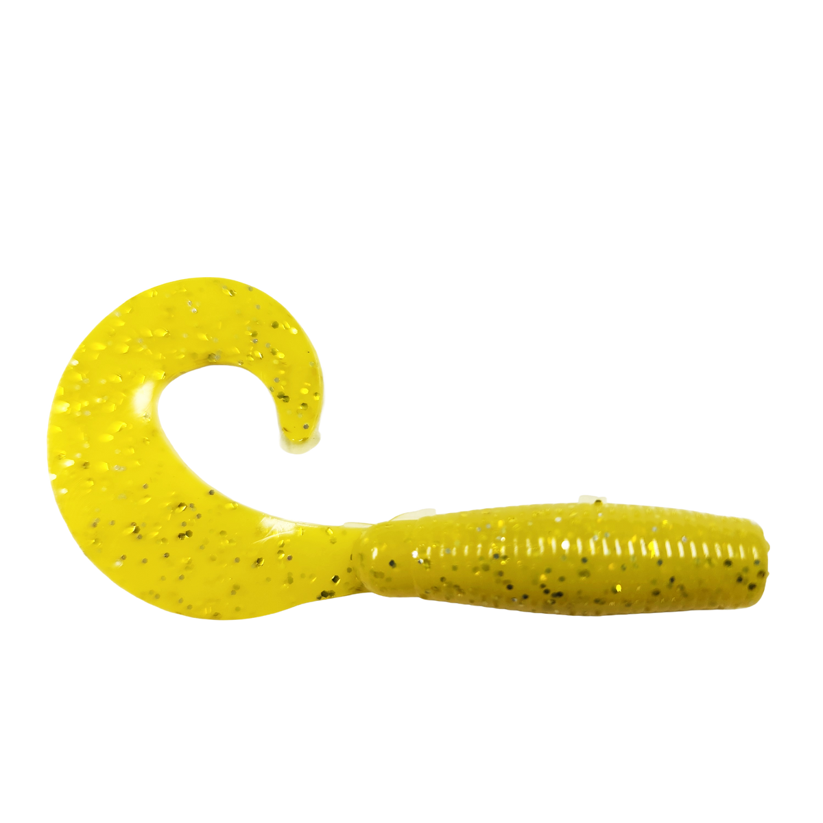 3" Curly Tail Grub Gold Fever