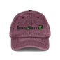 Vintage Embroidered Cap — "Attack Baits" Fishing Logo Hat