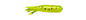 1 Inch Tube Jig (Chartreuse Black Spot)