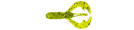 2.25" Junior Craw (Chartreuse Black Spot)