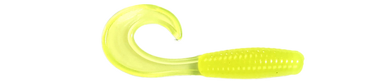 2.5 Curly Tail Grub (Chartreuse)