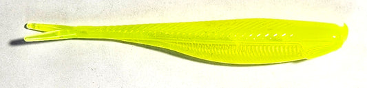 3.5" Spilt Tail Minnow Chartreuse