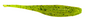 2 Inch Split Tail Minnow (Chartreuse Black Spot)