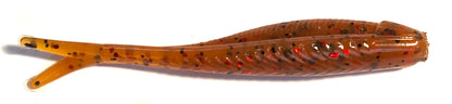 2" Split Tail Minnow (Nightcrawler)