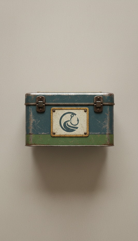 Classic Badge Bait Storage Box