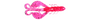 3.5 Inch Frankin Craw (Cotton Candy)