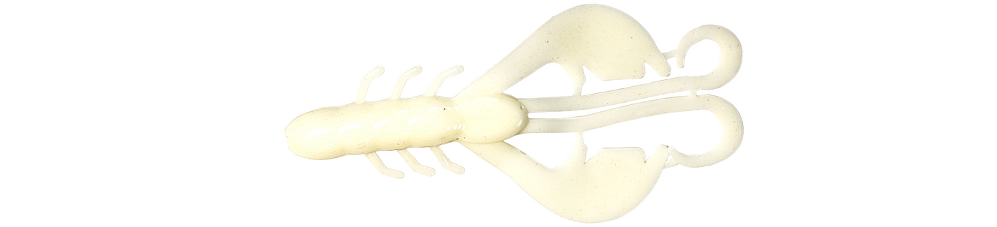 3.5 Inch Frankin Craw (White)