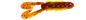 3.5" Crawdaddy (Chartreuse Motor Oil)