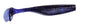 3.8 Inch Paddle Tail Minnow (Midnight Grape)