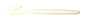 4.15 Inch Curly tail Worm (White)