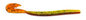 4.15" Curly Tail  Worm (Chartreuse Motor Oil)
