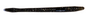 4.75" Finesse Worm Grey Smoke