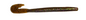 5.75" Hook Tail Finesse Worm (Wasatch Shad)