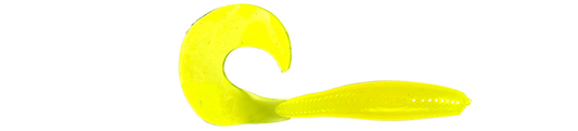 5 Inch Curly Tail Grub (Chartreuse)
