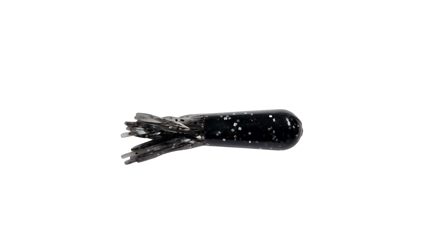 3" Tube Jig Grey Smoke